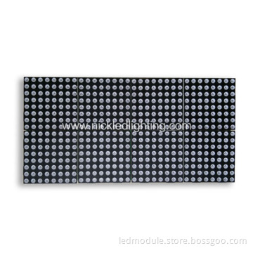 Indoor P7.62 Dots Matrix Single Color LED Module